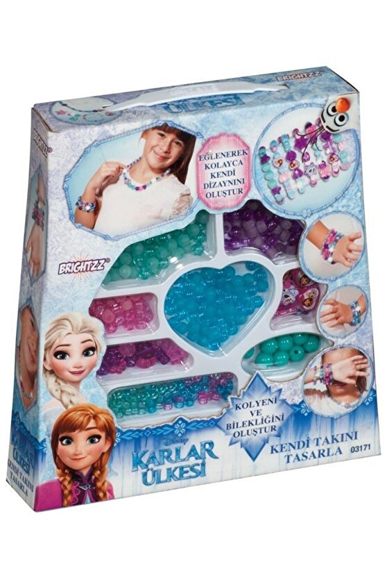 Frozen Çantalı Boncuk Takı Seti Oyuncak