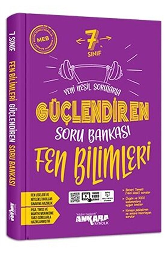 Ankara 7.sınıf Fen Bilimleri Güçlendiren Soru Bankası