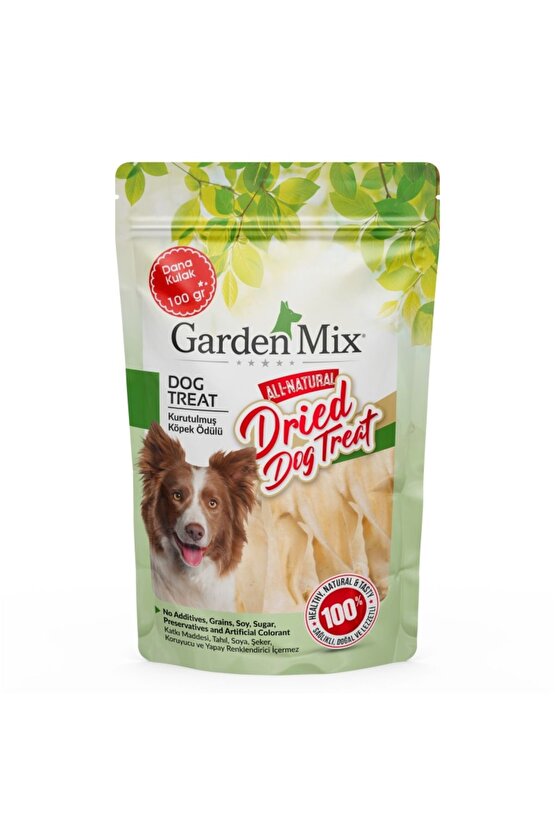 Neo Pet Market Garden Mix Kurutulmuş Dana Kulak Köpek Ödülü 100 Gr