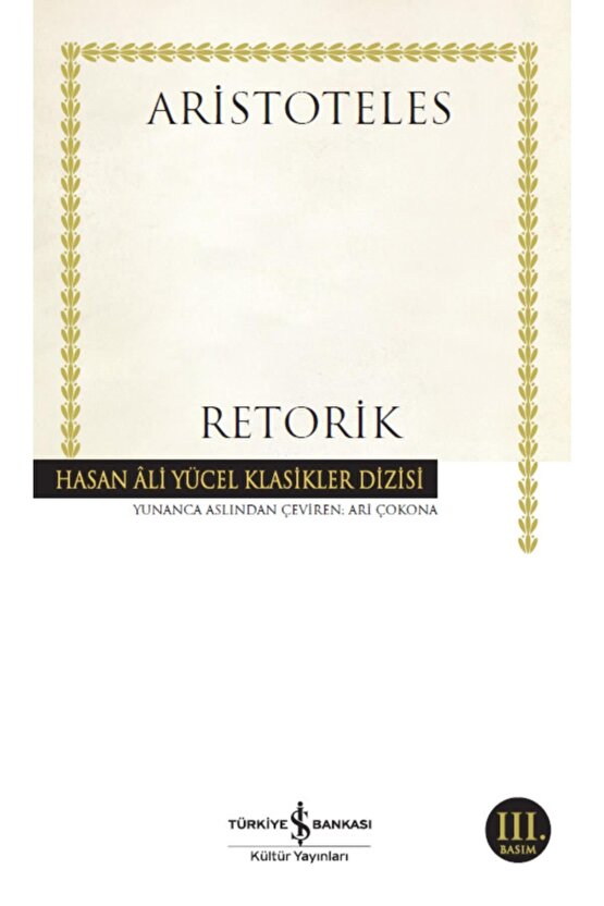 Retorik (KARTON KAPAK)