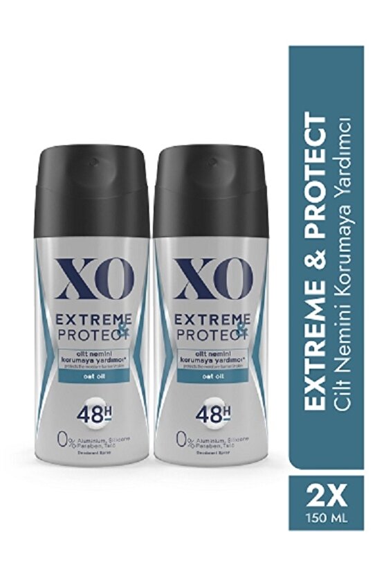 Extreme&Protect Men Deo X 2 Adet