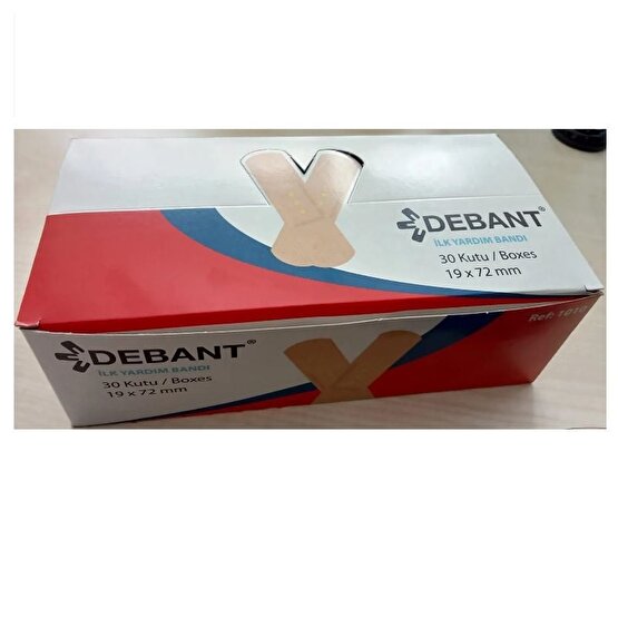 Debant Bez Yarabandı 19X72MM - 1 Kutu 10*30 Adet