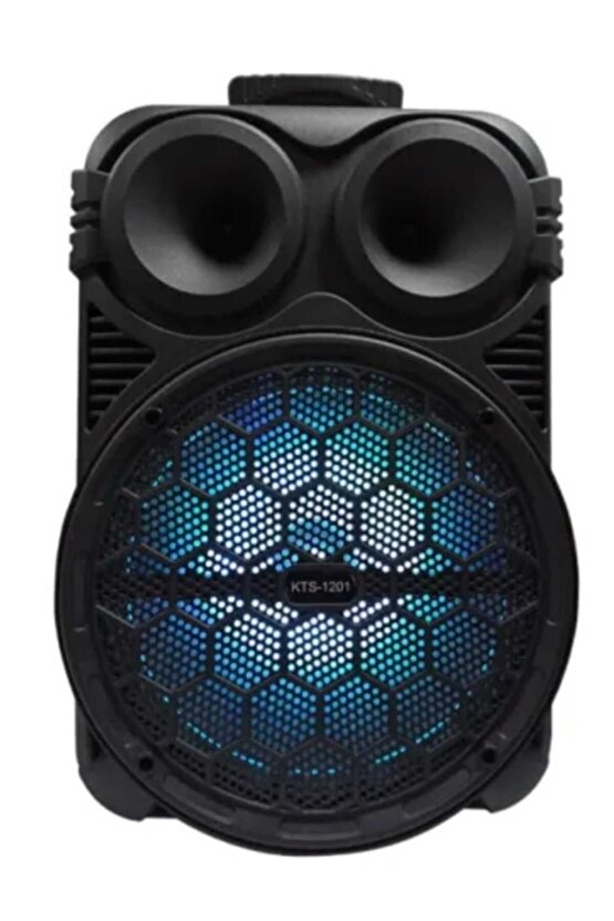 Büyük Boy Bluetooth Hoparlör Mikrofonlu Şarjlı Taşınabilir Speaker