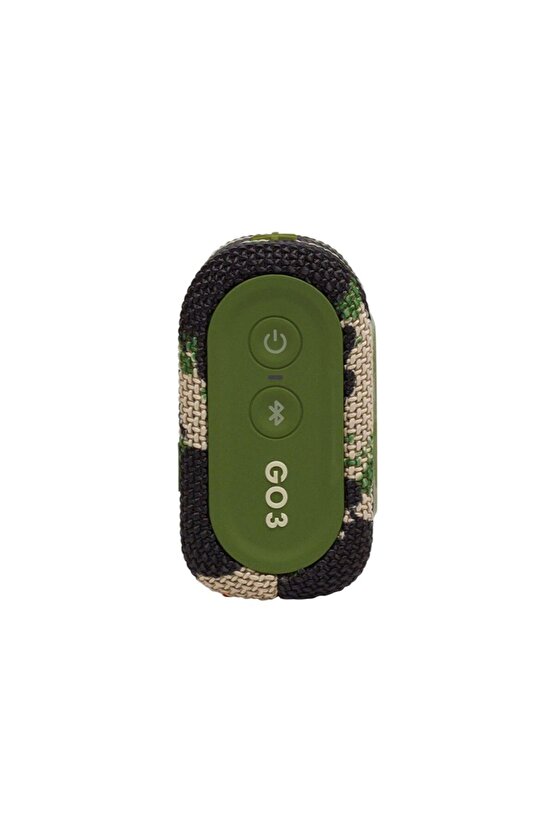 Go 3 Taşınabilir Bluetooth Hoparlör Yeşil Kamuflaj