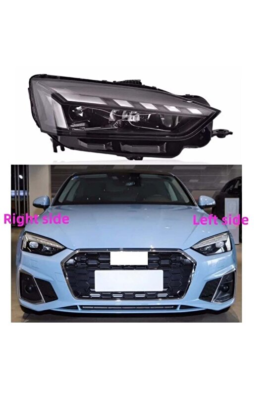 Audi A5 B9 Matrix Ön Far Lambası B9.5 Model Full Ledli 2016  2019