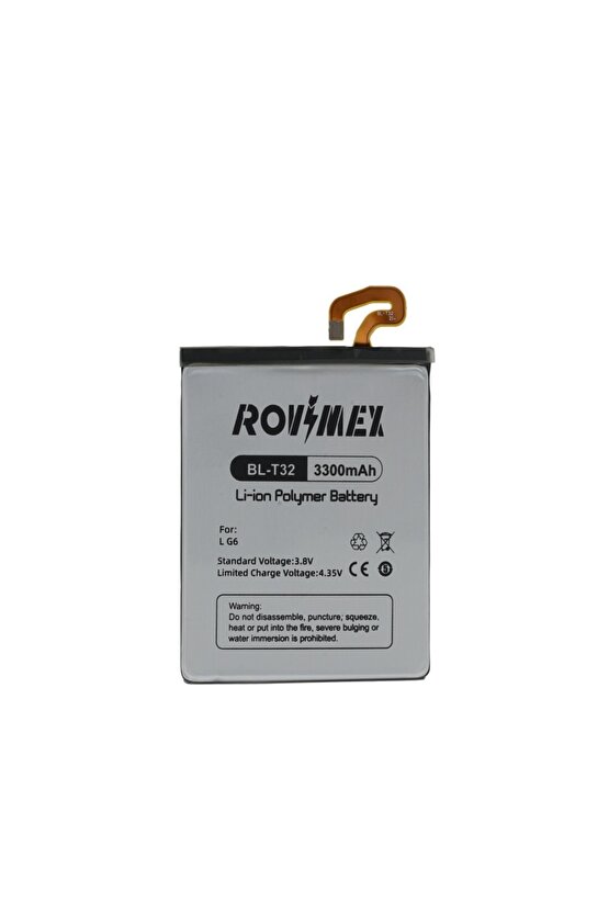 Lg G6 H870 (bl-t32) Rovimex Batarya Pil