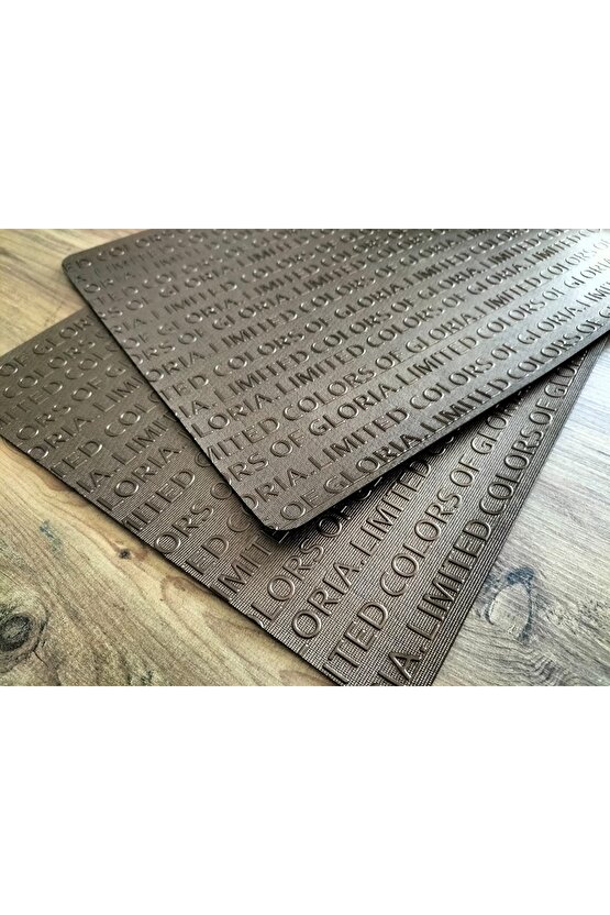 40x32 Deri Amerikan Servis 2 Li Bronz Supla Sunumluk