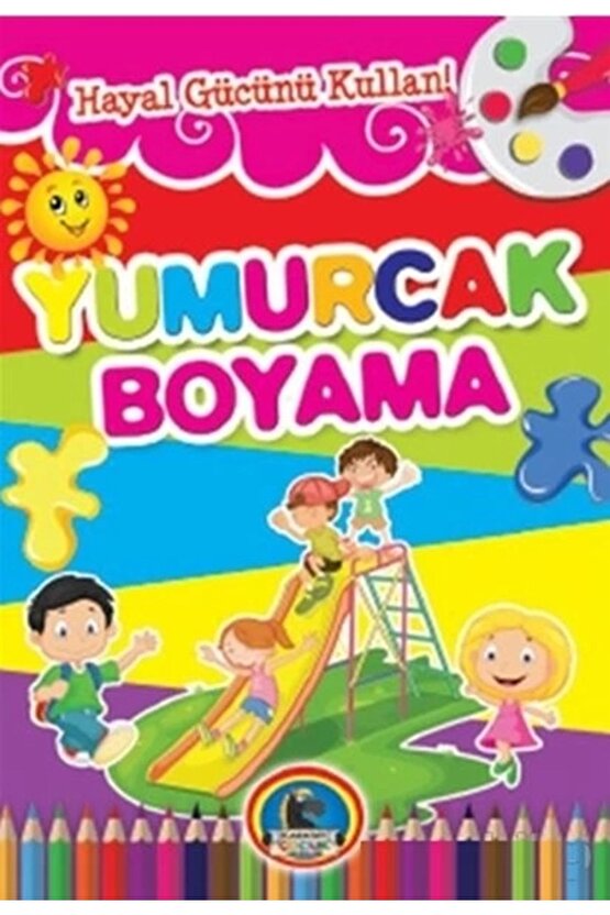 Yumurcak Boyama Kitabı (8 Kitap Takım)