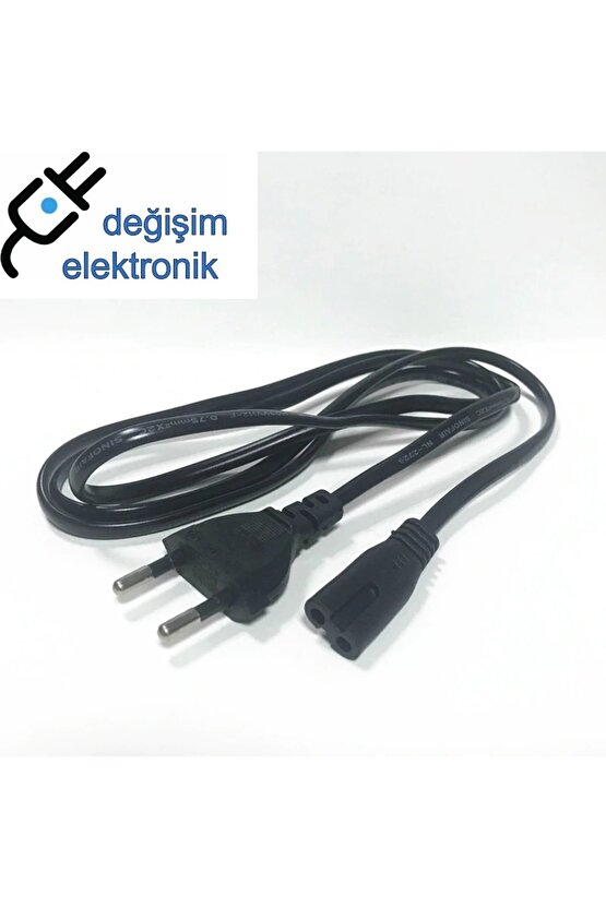 Samsung Smart Led Tv Elektrik Kablosu 220 Volt Elektrik Power Kablosu Çift Oluklu