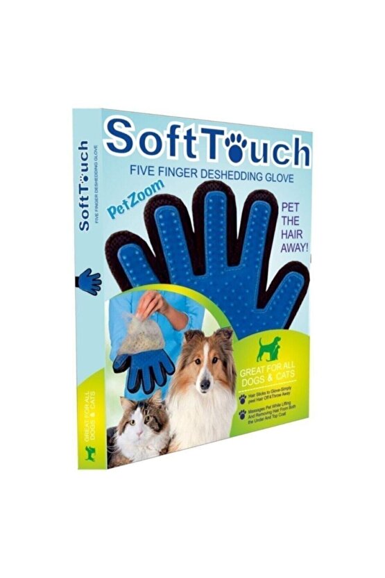 Kedi Köpek Tüy Toplama Eldiveni Soft Touch 