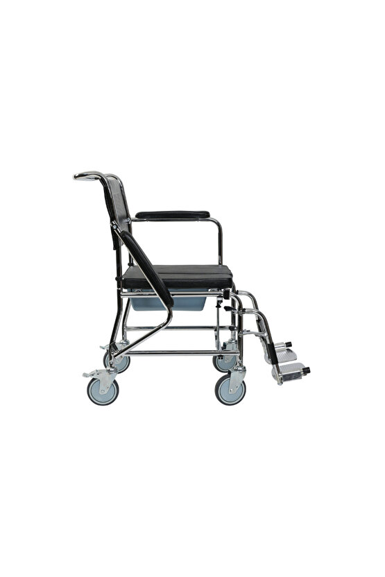 G-125a Banyo Tuvalet Tekerlekli Sandalye  Commode Wheelchair