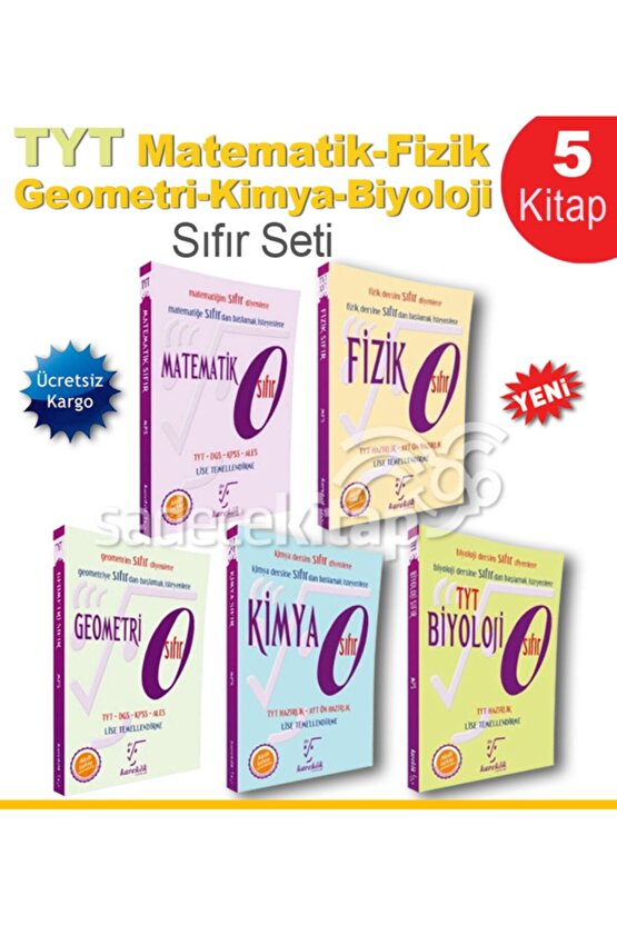 Tyt Kazandıran Sıfır Seti 5 Kitap