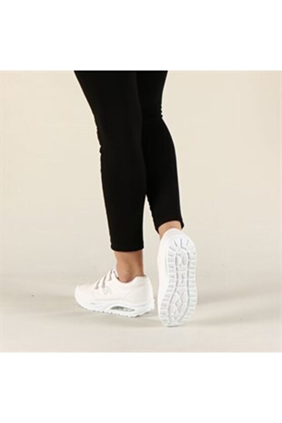 Kadın  Beyaz Madelyn Sneaker Model Spor Ayakkabı 1759-1-z36 Numara