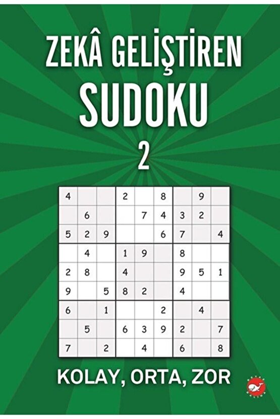 Zeka Geliştiren Sudoku 1,2 Ve 3 3 Kitap Set