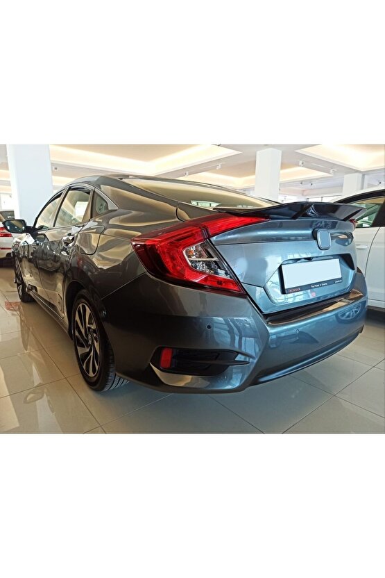 Honda civic fc5 dto bagaj üstü spoiler pianoblack boyalı 2016  2021