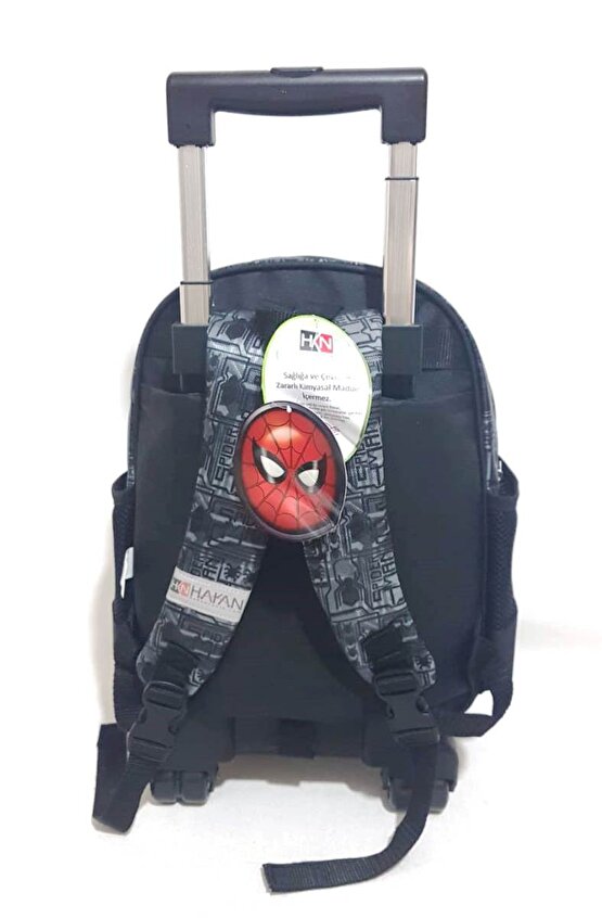 Spiderman Çekçekli Okul Çantası 95995