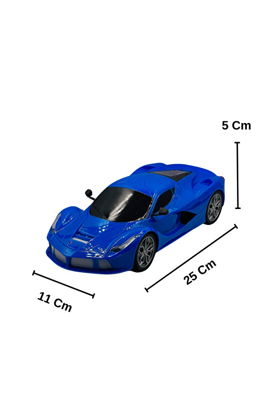 Oyuncak Uzaktan Kumandalı Full Fonksiyon 1:16 Ölçekli Işıklı Süper Model Araba
