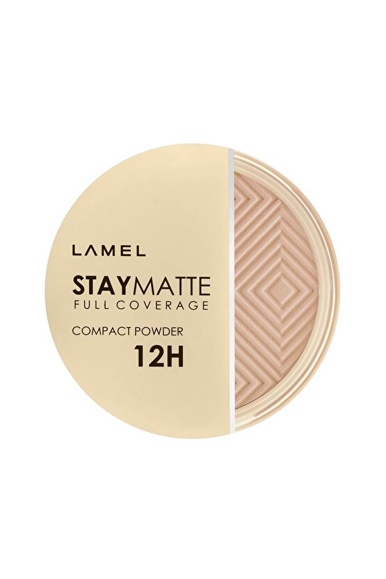 Lamel Stay Matte Compact Kalıcı Mat Pudra No 404