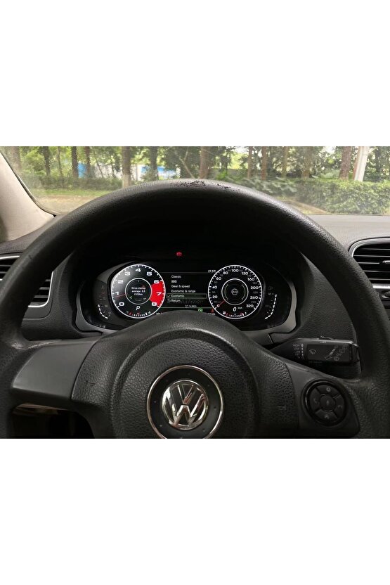 Vw Golf 6 Hayalet Ekran Dijital Gösterge Paneli