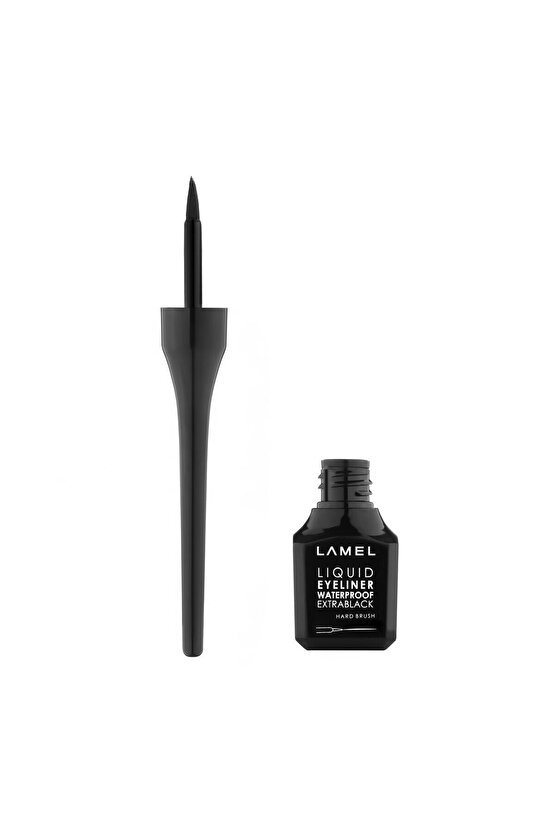 Lamel Ekstra Siyah Likit Eyeliner  Yumuşak Fırça No 101