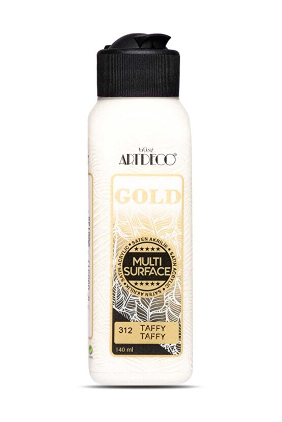 Gold Multi Surface Akrilik Boya 140 ml. 312 TAFFY