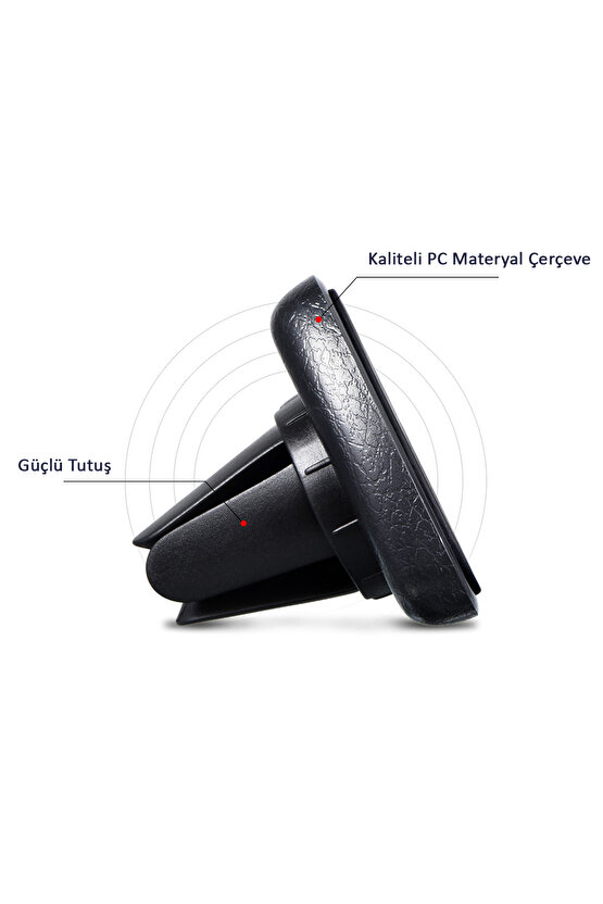 Pratik Manyetik Üçgen Tasarım 360 Derece Manyetik Telefon Tutucu