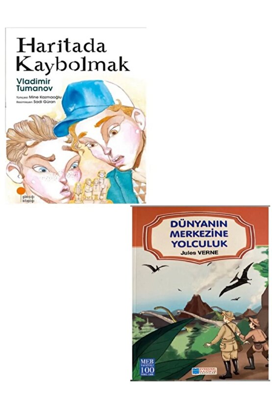 Vladimir Tumanov - Haritada Kaybolmak + Dünyanın Merkezine Yolculuk ( 2 Kitap Set )