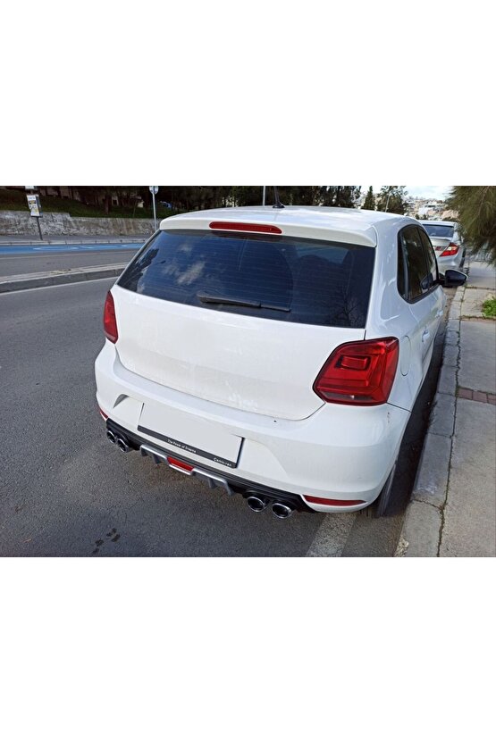 Vw Polo 6r Arka Tampon Difüzörü 4 Çıkış 2009