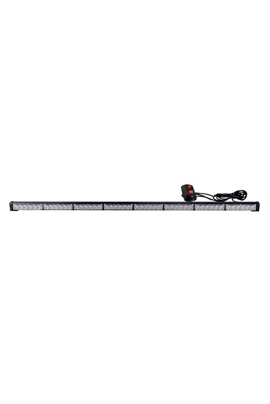 Çakar Lamba 3w 48 Power Ledli 117cm Sarı Beyaz 17 Fonksiyonlu 12-24v  Lapa517-1