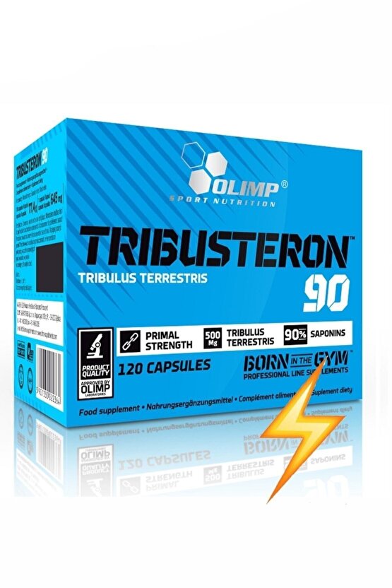 Tribusteron 120 Kapsül Performans Güç Artırıcı Enerji Dayanıklılık Tribulus