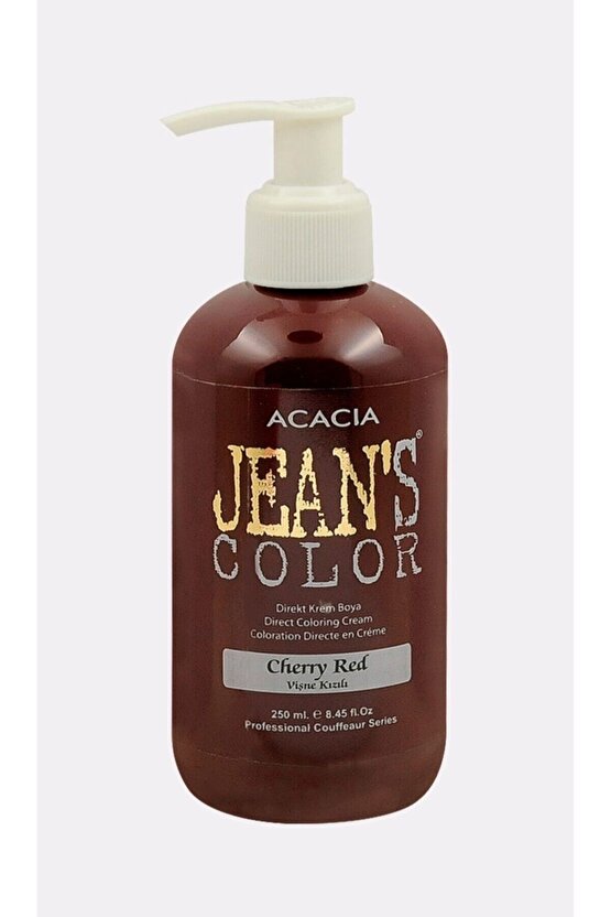 Jeans Color Saç Boyası Vişne Kızılı 250ml