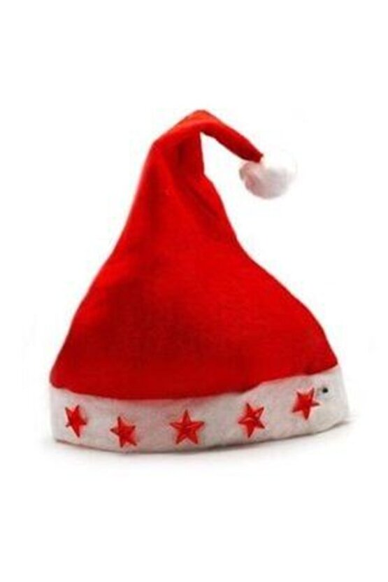 Yılbaşı Işıklı Noel Baba Şapkası