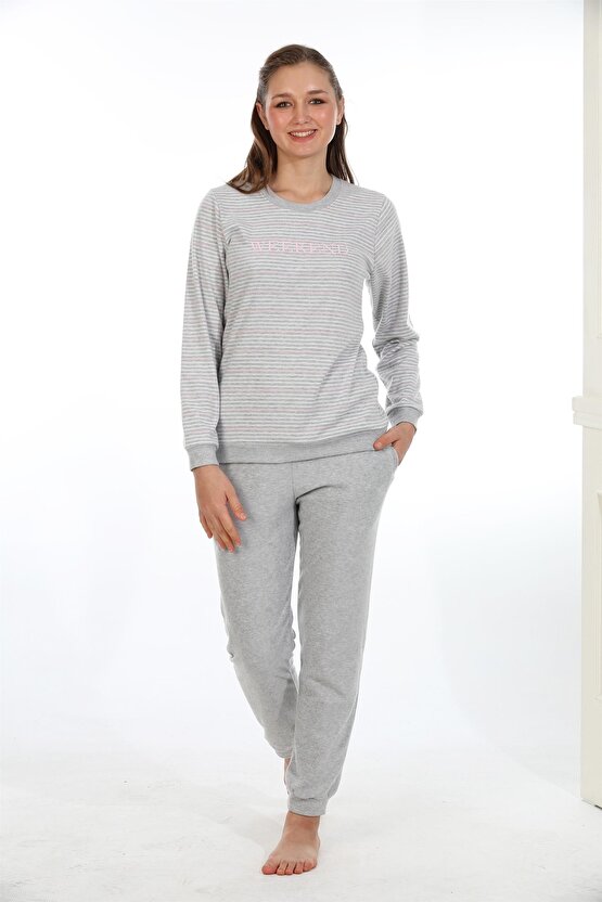 Pamuklu Soft Kadın Pijama Takımı 98271