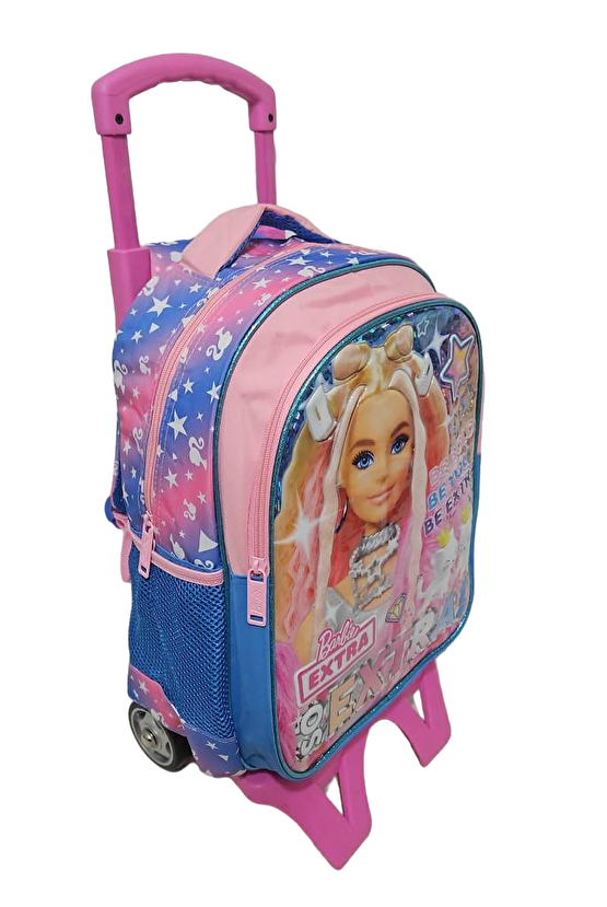 Barbie Çekçekli Okul Çantası 3 lü Set