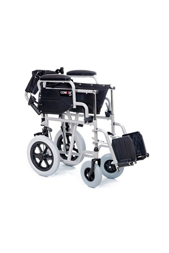 Dm-327 Mini Özellikli Transfer Refakatçı Frenli Tekerlekli Sandalyesi