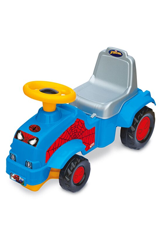 Spiderman Ilk Traktörüm - Ilk Arabam - Binmeli Araba - Çocuk Arabası - Ilk Adım Arabası