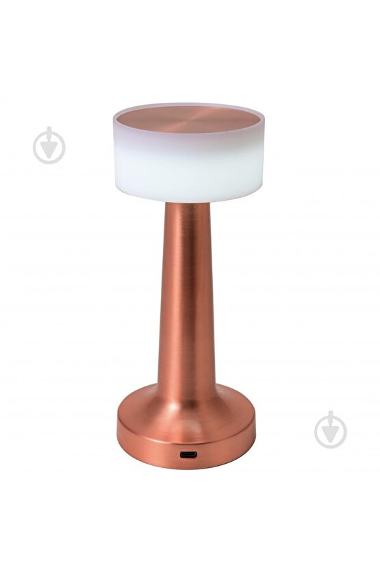 Rose Gold Dokunmatik 3 Kademeli LED Masa Lambası