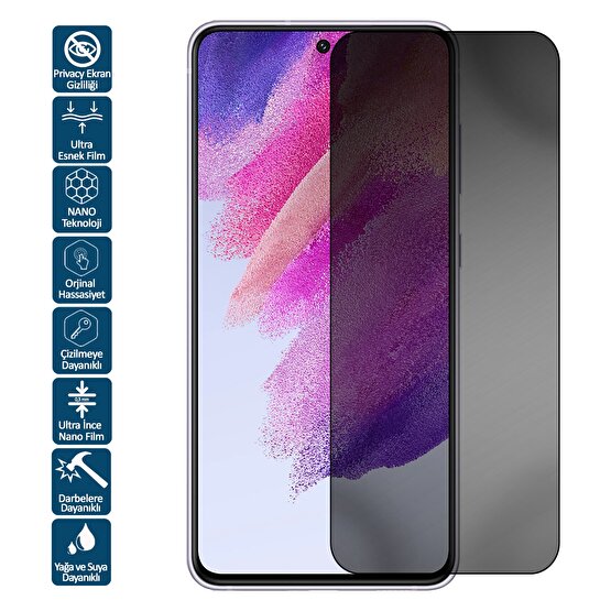 Wontis Vivo X80 Lite Privacy Hayalet Nano Ekran Koruyucu Film