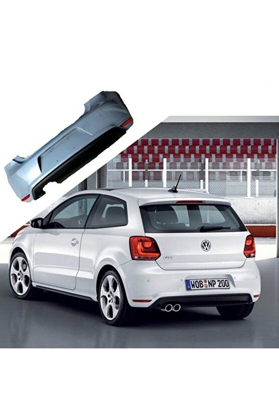 Vw Polo 6r Gti Arka Tampon Seti Komple 2009