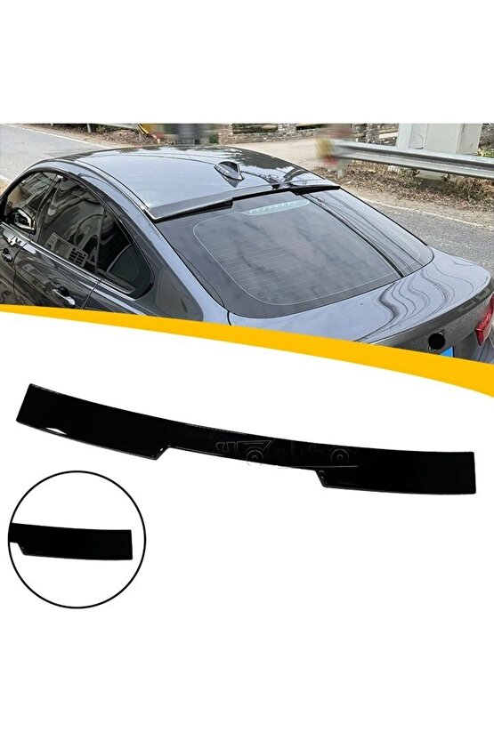 Bmw F36 Cam Üstü Spoiler Siyah Boyalı Plastik 2014  2018