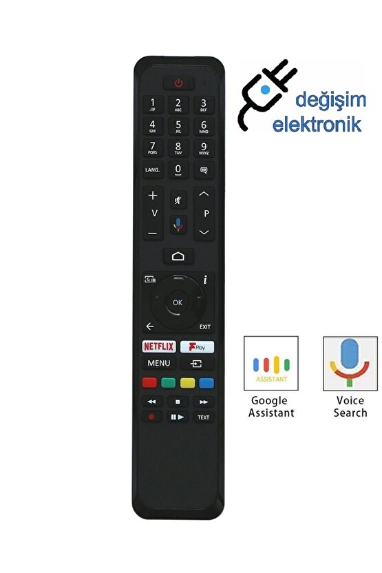 Jvc Lt-65va3005t Android Led Tv Kumandası Ses Komutlu