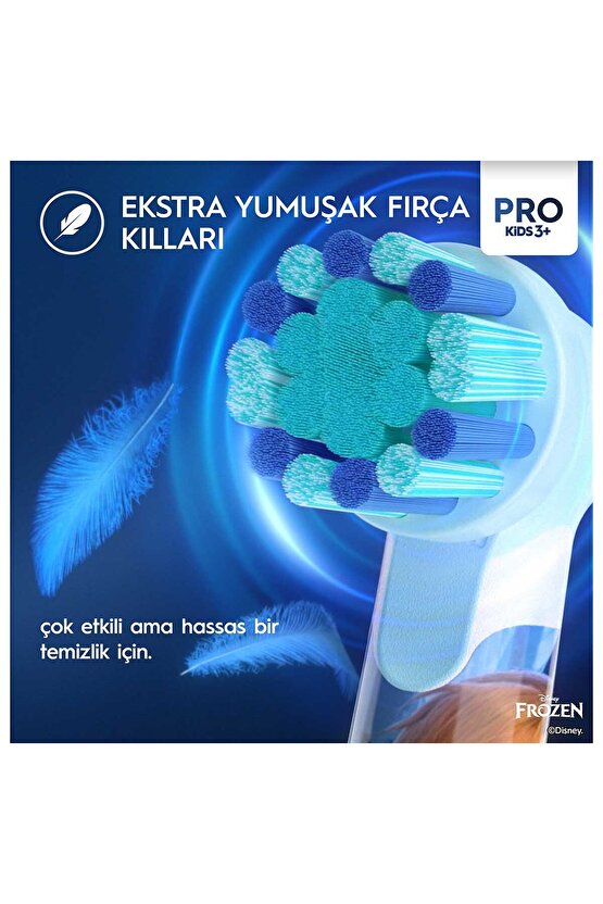 Vitality Pro Frozen Özel Seri Çocuklar İçin Şarj Edilebilir Diş Fırçası