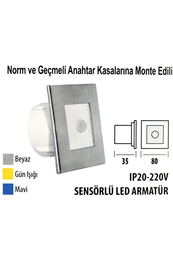 Led Armatür Krd04 Ip20 - 220v Beyaz Işık