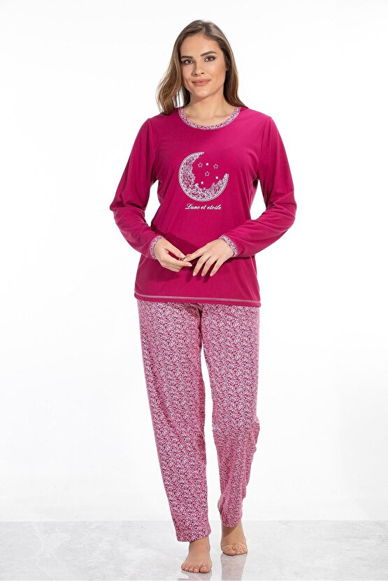 Ekstra Yumuşak Kumaş Pijama Takımı 98142