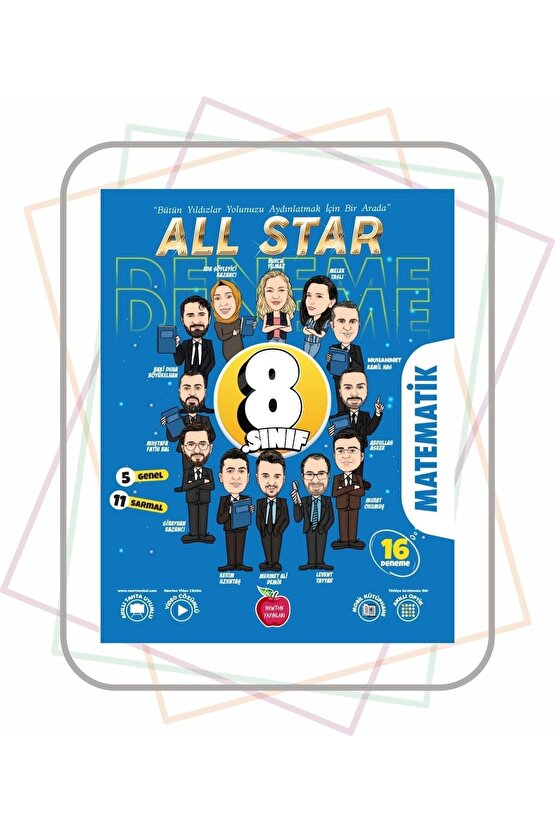 8. Sınıf All Star 16lı Matematik Deneme 2023