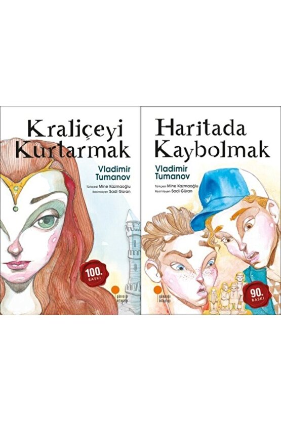 Kraliçeyi Kurtarmak  Haritada Kaybolmak ( 2 Kitap Set )