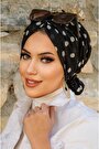 Siyah Beyaz Puan Desen