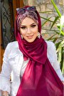 Koyu Bordo Batik