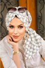Siyah Beyaz Hat Desen