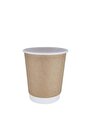 8 oz Double Wall Kraft Karton Bardak-30 lu